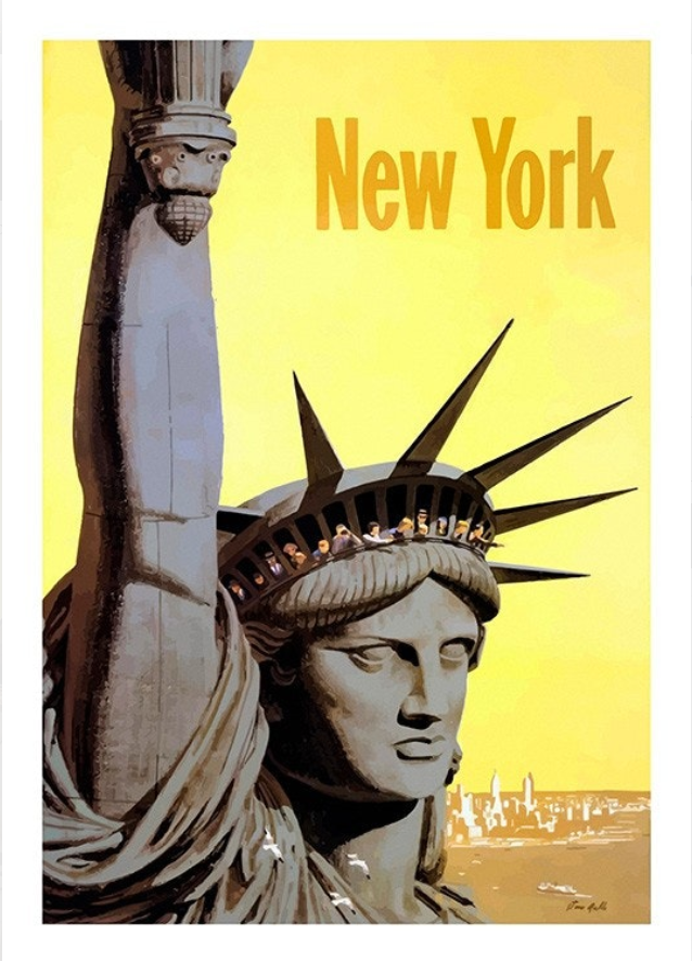 New York Retro Poster